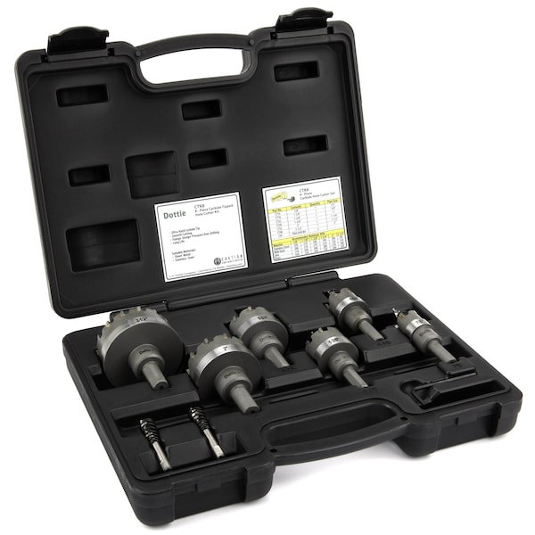 L.H. Dottie 8-Piece Master Electricians Hole Cutter Kit